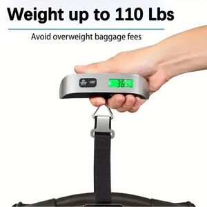 🆕Digital Luggage Scale with Green Display